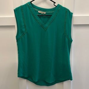 Emerald green 41 Hawthorn blouse